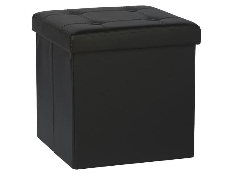 Aller en mode plein écran : LIVARNO home Pouf pliable avec coffre de rangement San Diego - Image 9