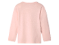 T-shirt rose à manches longues pour enfant.