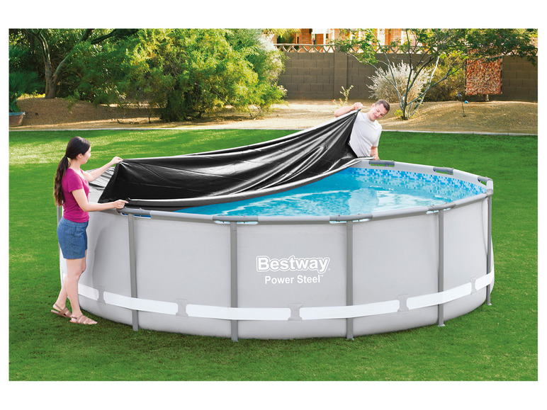 Aller en mode plein écran : Bâche de protection pour piscines rondes - Image 4