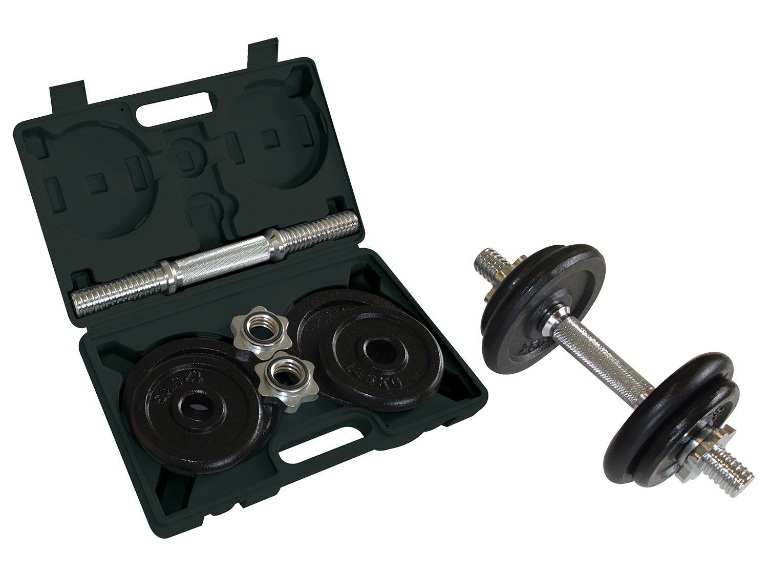 Schildkröt Set d’haltères 10,0kg, en coffret