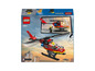 Hélicoptère des pompiers LEGO City avec des pales de rotor rotatives