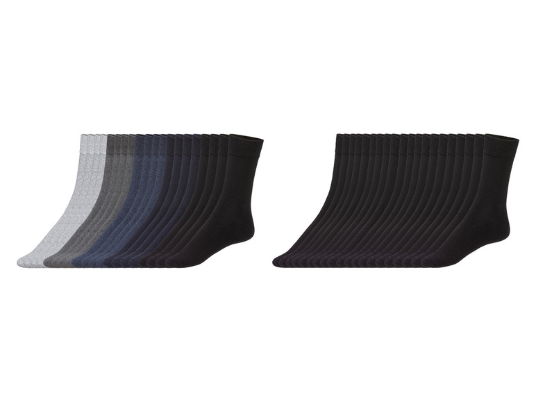 LIVERGY® Lot de 20 paires de chaussettes homme