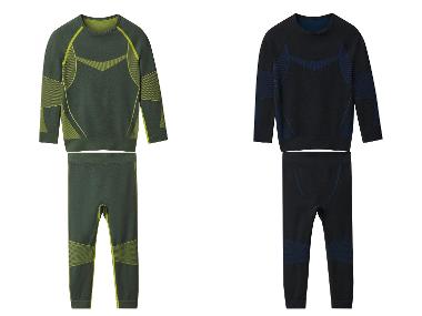 LUPILU® Sous-vêtement fonctionnel sans coutures pour enfants, 2 pièces.