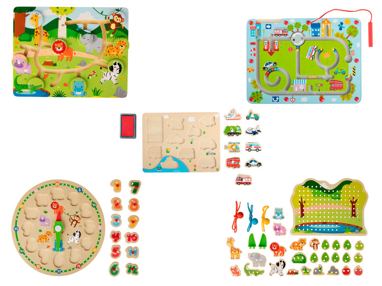 Aller en mode plein écran : Playtive Jeu en bois - Image 1