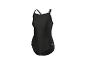 Maillot de bain une pièce noir Crivit.