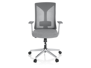 HJH OFFICE Chaise de bureau / Fauteuil pivotant »HALIFAX«, réglable en hauteur, noir.