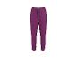 Pantalon de sport violet avec cordon de serrage noir