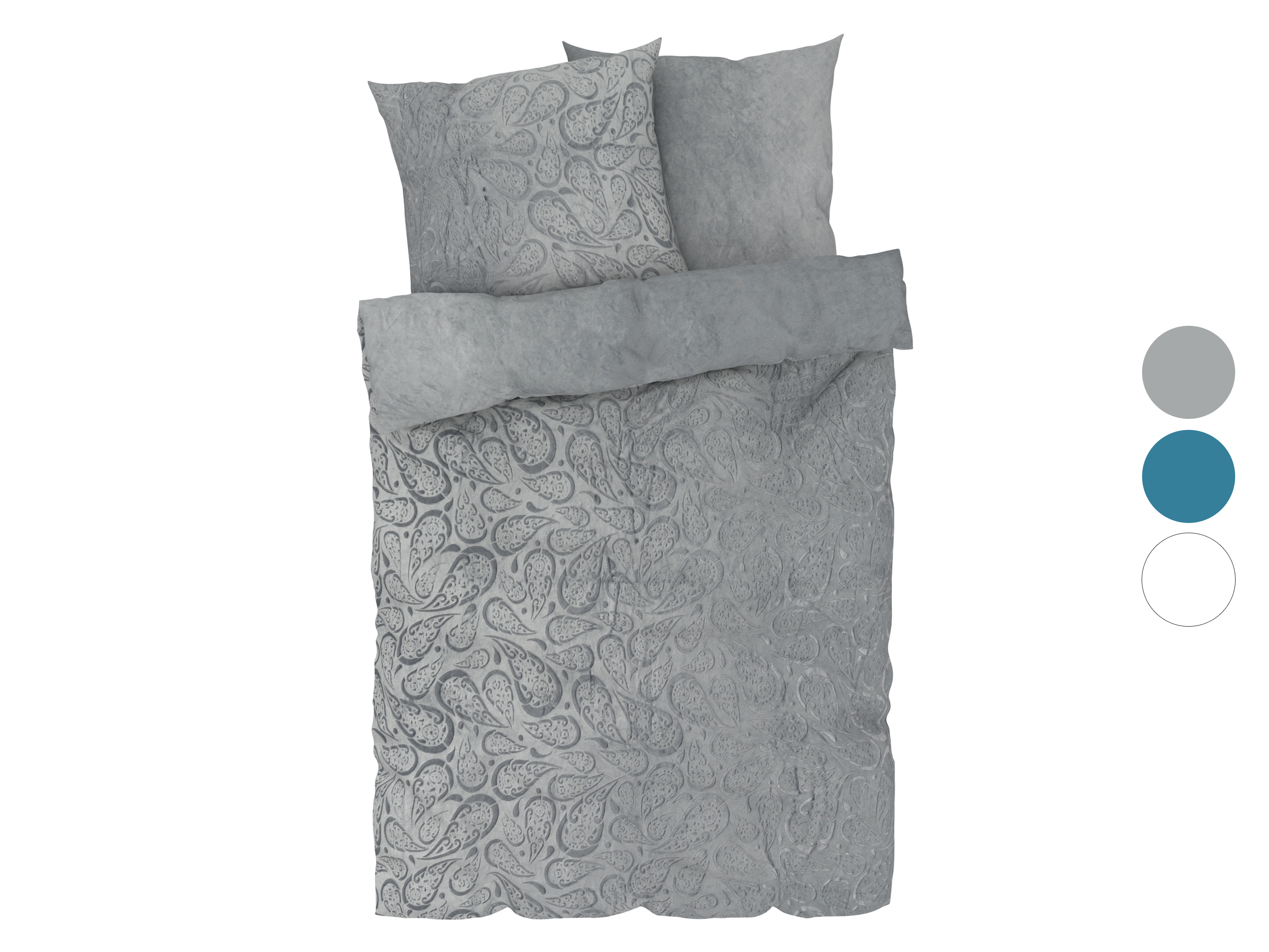 LIVARNO home Parure de lit en peluche, 240 x 220 cm