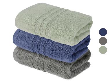 LIVARNO® Serviettes éponge, 2 pièces.