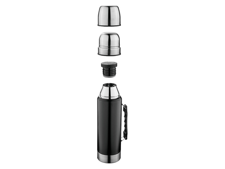 Aller en mode plein écran : CRIVIT Bouteille isotherme en acier inoxydable, 1 L - Image 11