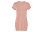 Robe t-shirt rose poudré : vêtement simple et élégant.