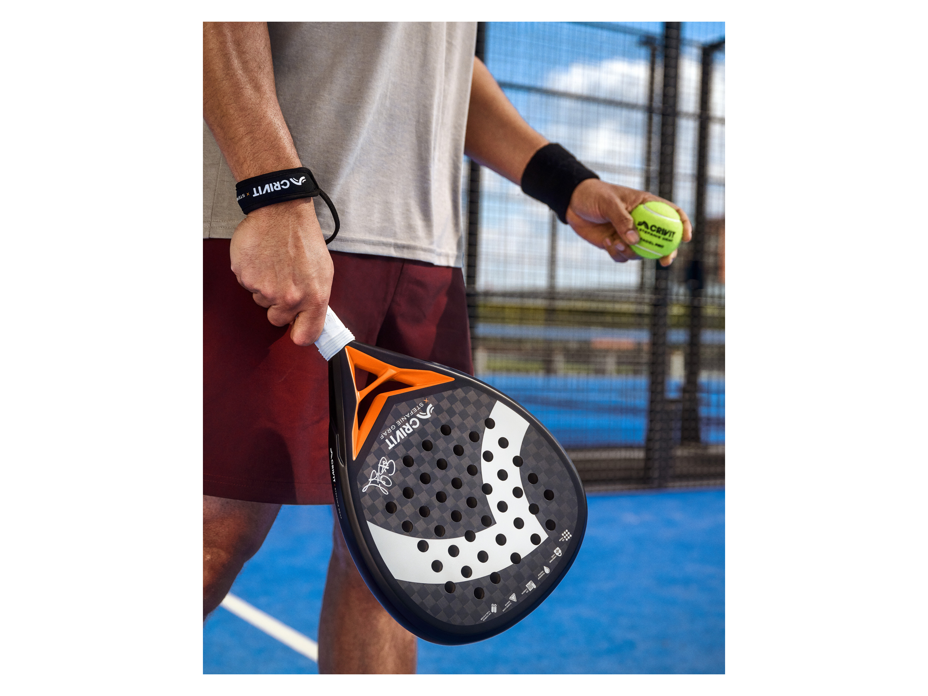 CRIVIT Raquette de padel 12K Carbon PRO - 11
