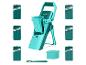 Mandoline Nicer Dicer avec lames interchangeables et brosse de nettoyage