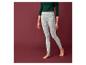 Leggings grises à motif de Noël