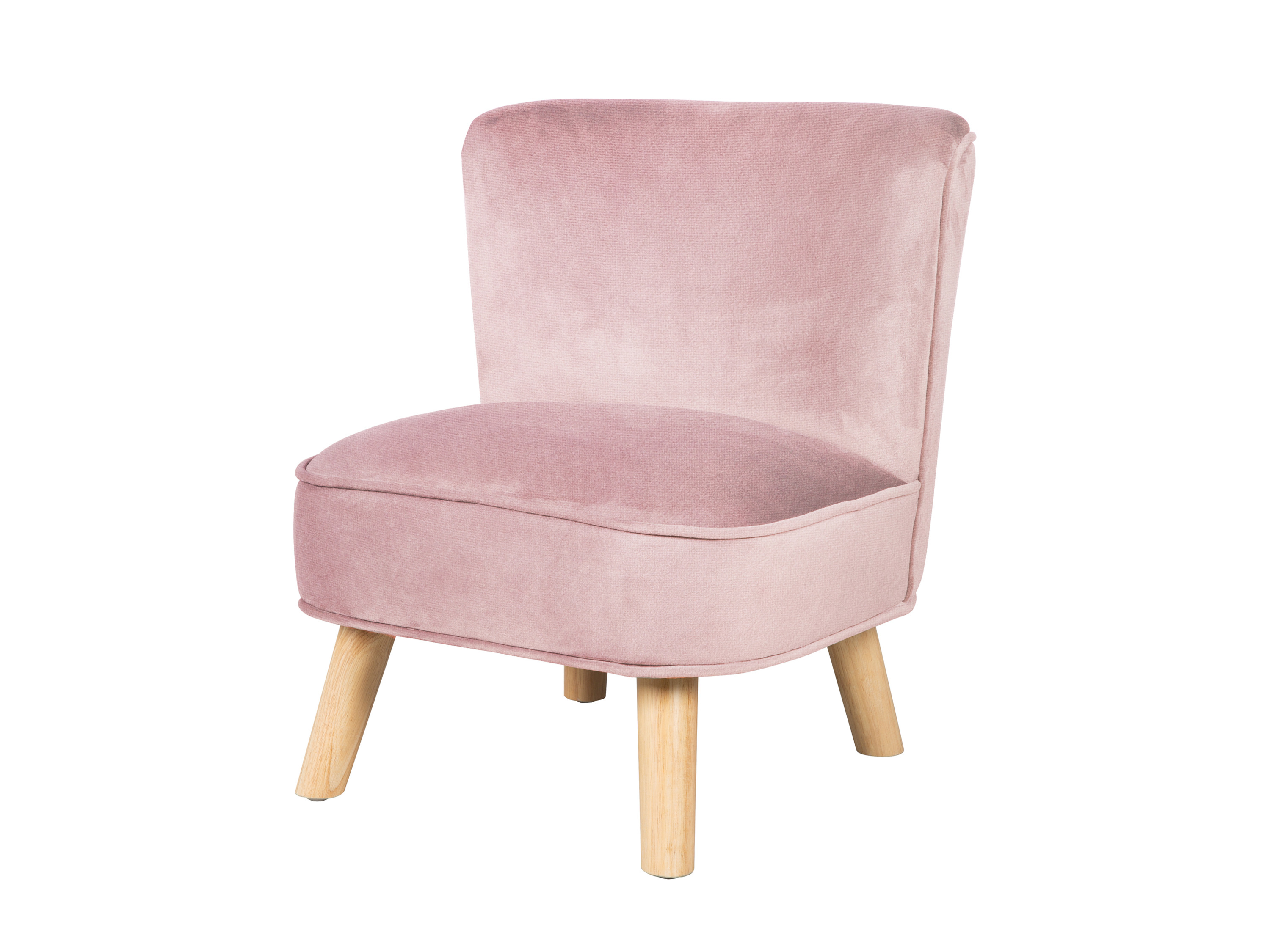 ROBA Fauteuil pour enfant (Style scandinave, rose)