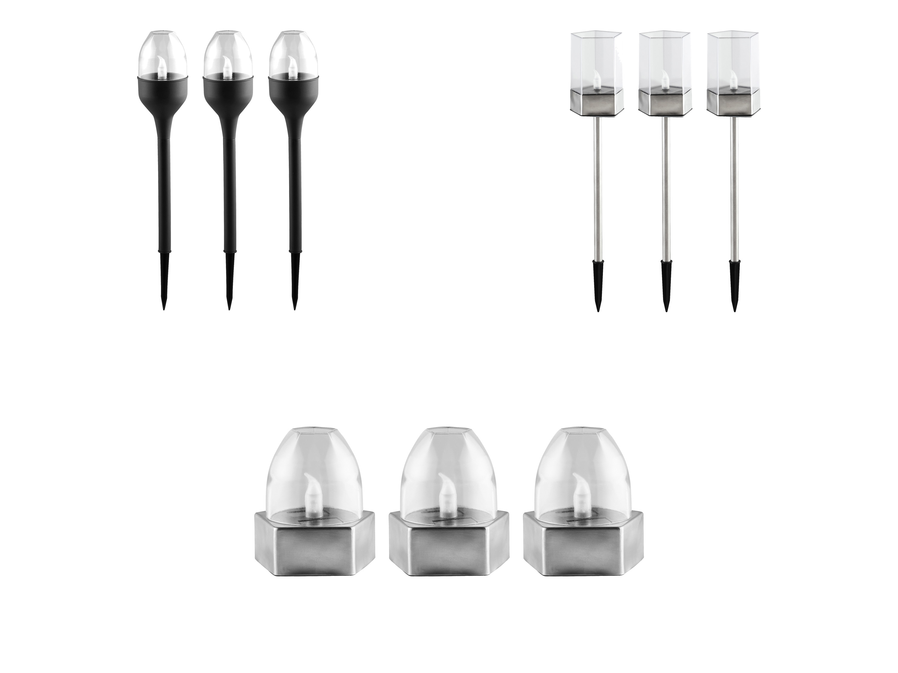 LIVARNO home Lampe solaire à LED