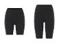 Shorts cycliste noirs, différents tailles.