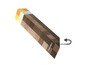 Torche Minecraft avec un design pixelisé.
