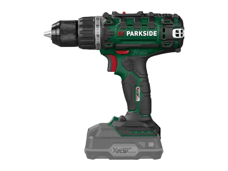 Perceuse sans fil PARKSIDE avec batterie X 20 V TEAM