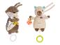 FEHN Mini-Spieluhr : Deux adorables boîtes à musique en peluche, une loutre et un ours.