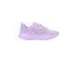 Chaussures de sport unies, violet clair à lacets.