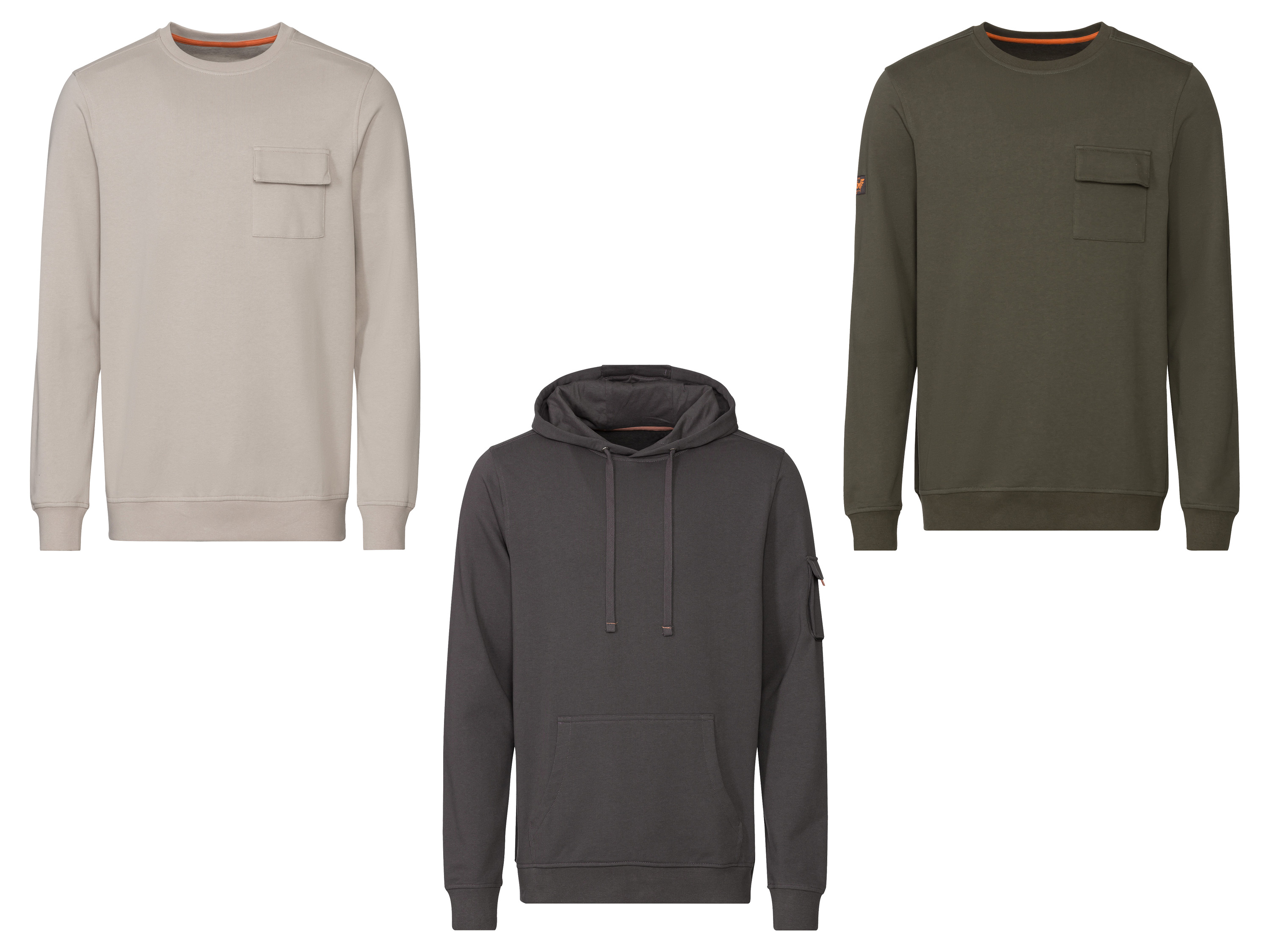 LIVERGY® Sweat à capuche ou sweat homme