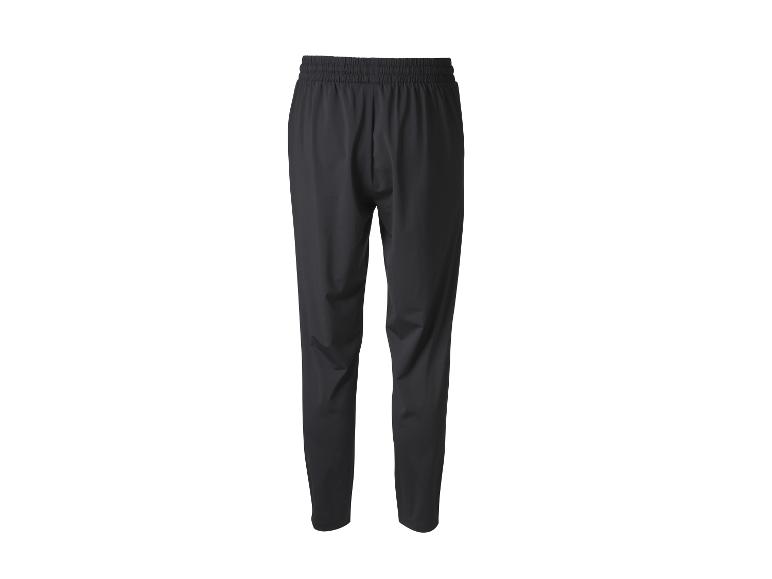 Pantalon de sport noir pour homme avec taille élastique