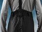 Pantalon noir avec bretelles