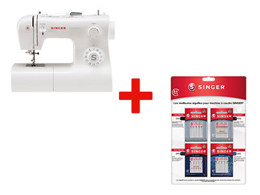 SINGER Machine à coudre + Aiguilles de couture