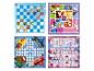 Quatre jeux Disney: échecs, puzzle, course et labyrinthe.