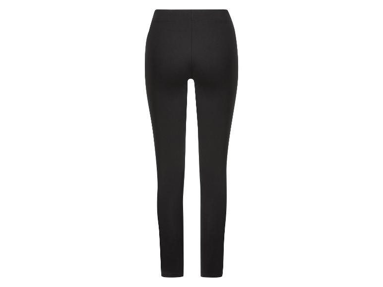 Legging noir pour femme, vue de dos