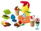 Machine à glaces Play-Doh avec des moules pour faire des glaces et des gaufres.