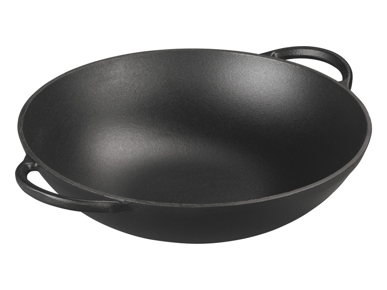 Aller en mode plein écran : GRILLMEISTER Moule à pain / Insert pour wok / Cocotte en fonte - Image 1