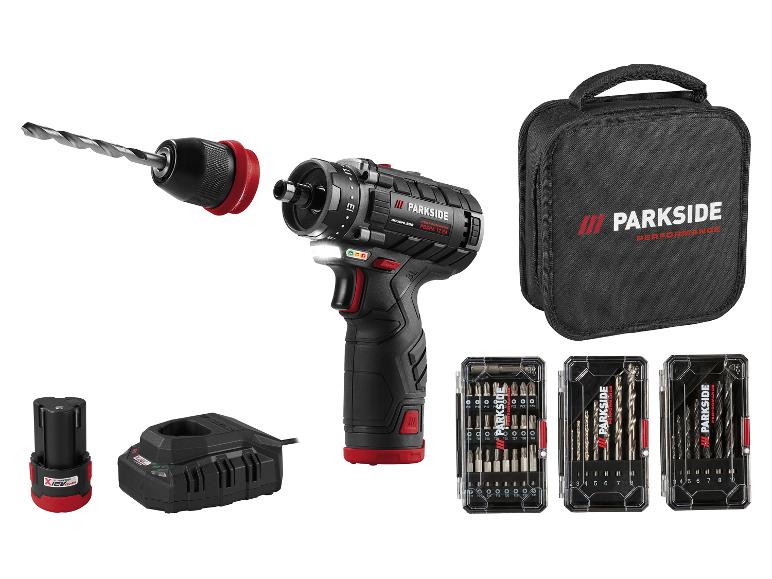 PARKSIDE PERFORMANCE® 12 V perceuse-visseuse sans fil avec kit de démarrage