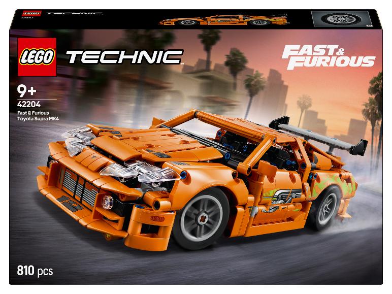 Ensemble LEGO Technic Fast & Furious Toyota Supra MK4 de 810 pièces.