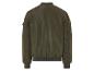 Blouson bomber vert avec fermeture éclair
