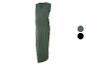 Robe longue de grossesse, style portefeuille, disponible en vert et noir.