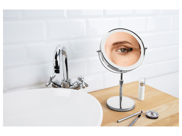 Aller en mode plein écran : CIEN Beauty miroir de beauté, bord lumineux LED - Image 13