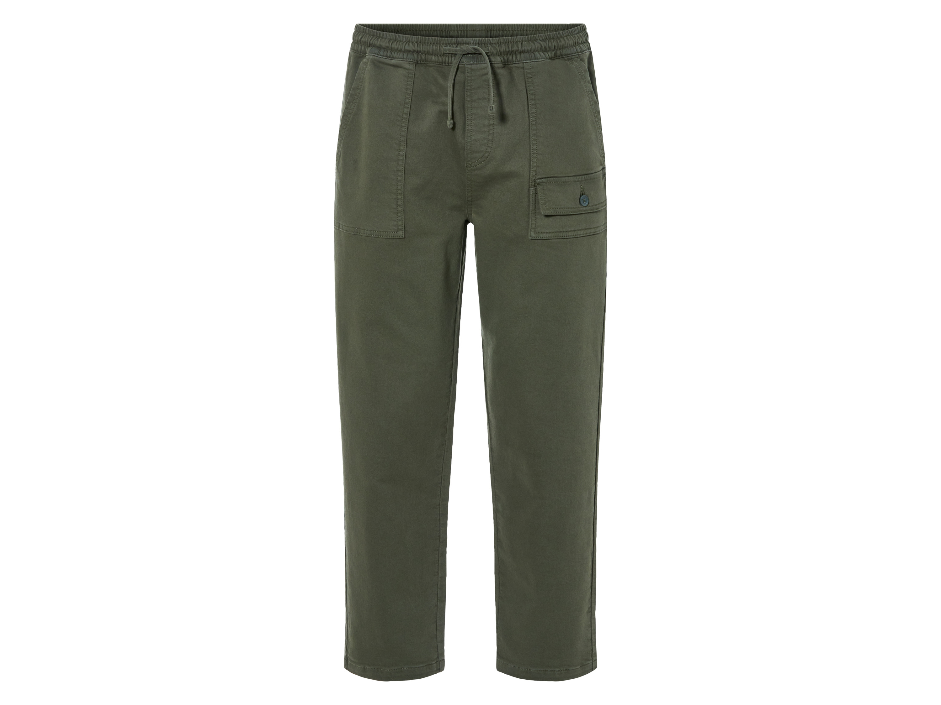 LIVERGY® Pantalon cargo homme (S, vert)