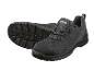 Chaussures noires Parkside : baskets en tissu confortable.