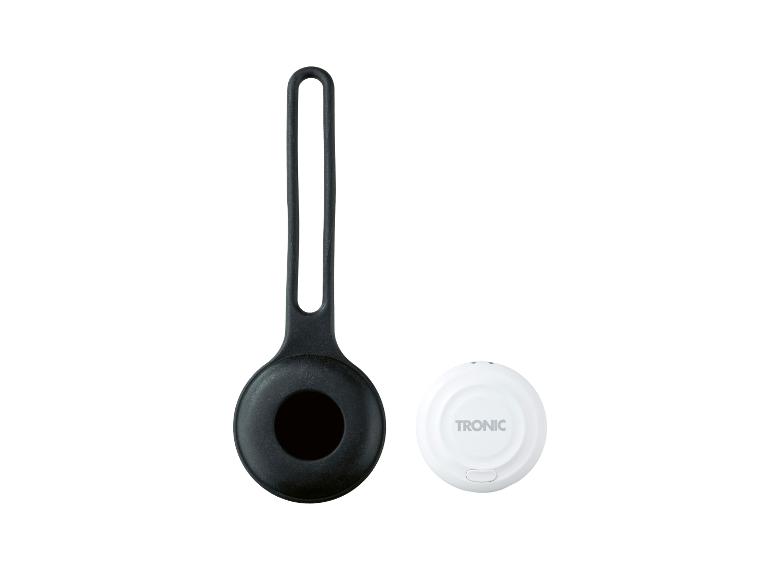 Lumière de sécurité LED noire et lumière de sécurité LED blanche avec le texte « TRONIC ».