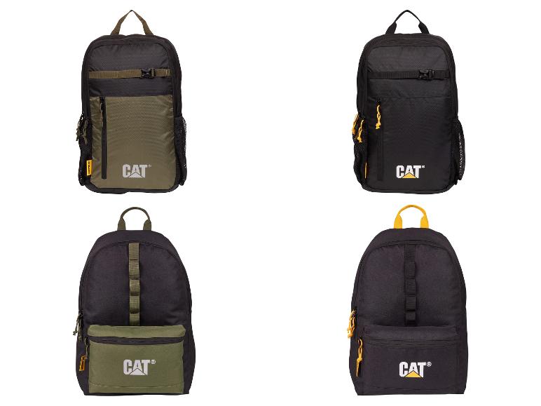Sacs à dos CAT : modèles noirs et kaki.