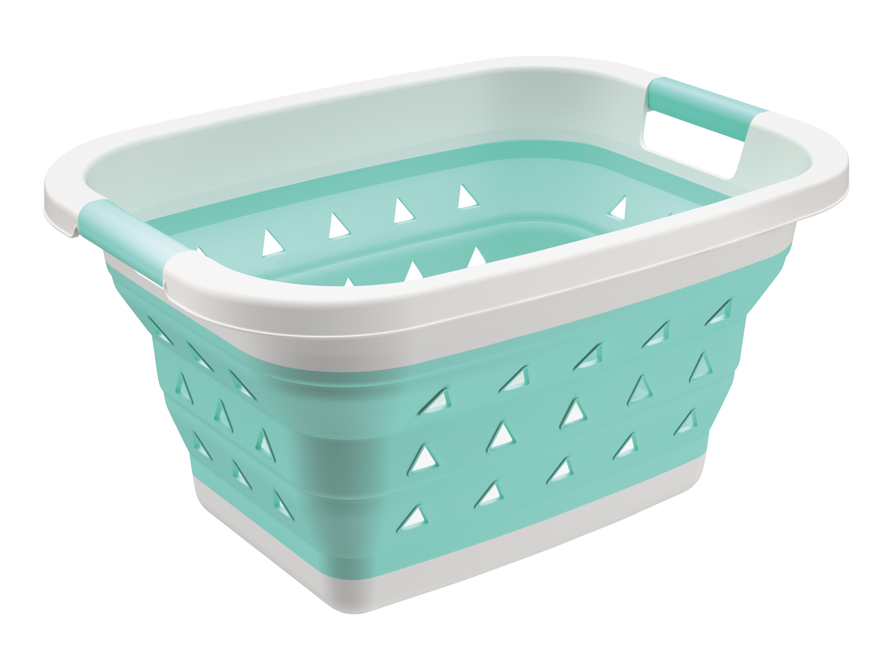 LIVARNO home Panier à linge (vert menthe)