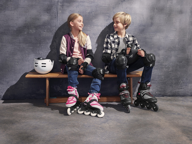 Aller en mode plein écran : Set de protections roller enfant, avec réflecteurs - Image 2