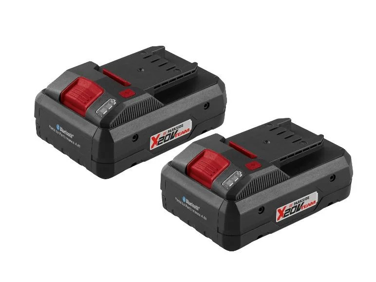 Deux batteries Parkside X20V Team