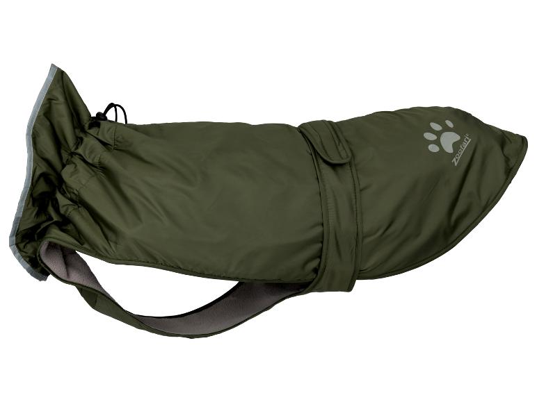 Manteau pour chien vert avec capuche de Zooafari