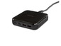 Chargeur noir 4 ports avec connecteurs USB-A et USB-C de la marque Tronsmart.