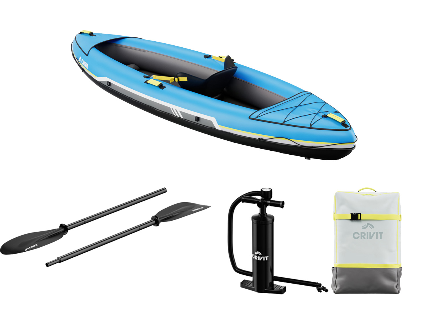 CRIVIT Kayak gonflable Touring
