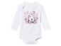 Un body bébé blanc avec un motif Winnie l'ourson.