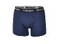 Boxer homme Parkside bleu avec ceinture noire et logo blanc.